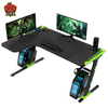 Игровой стол Aor Esports L-образной формы из экологически чистой ДСП с RGB подсветкой, 140/160 см L1-7