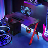 Экологичный интегрированный игровой стол R-образной формы с подсветкой RGB