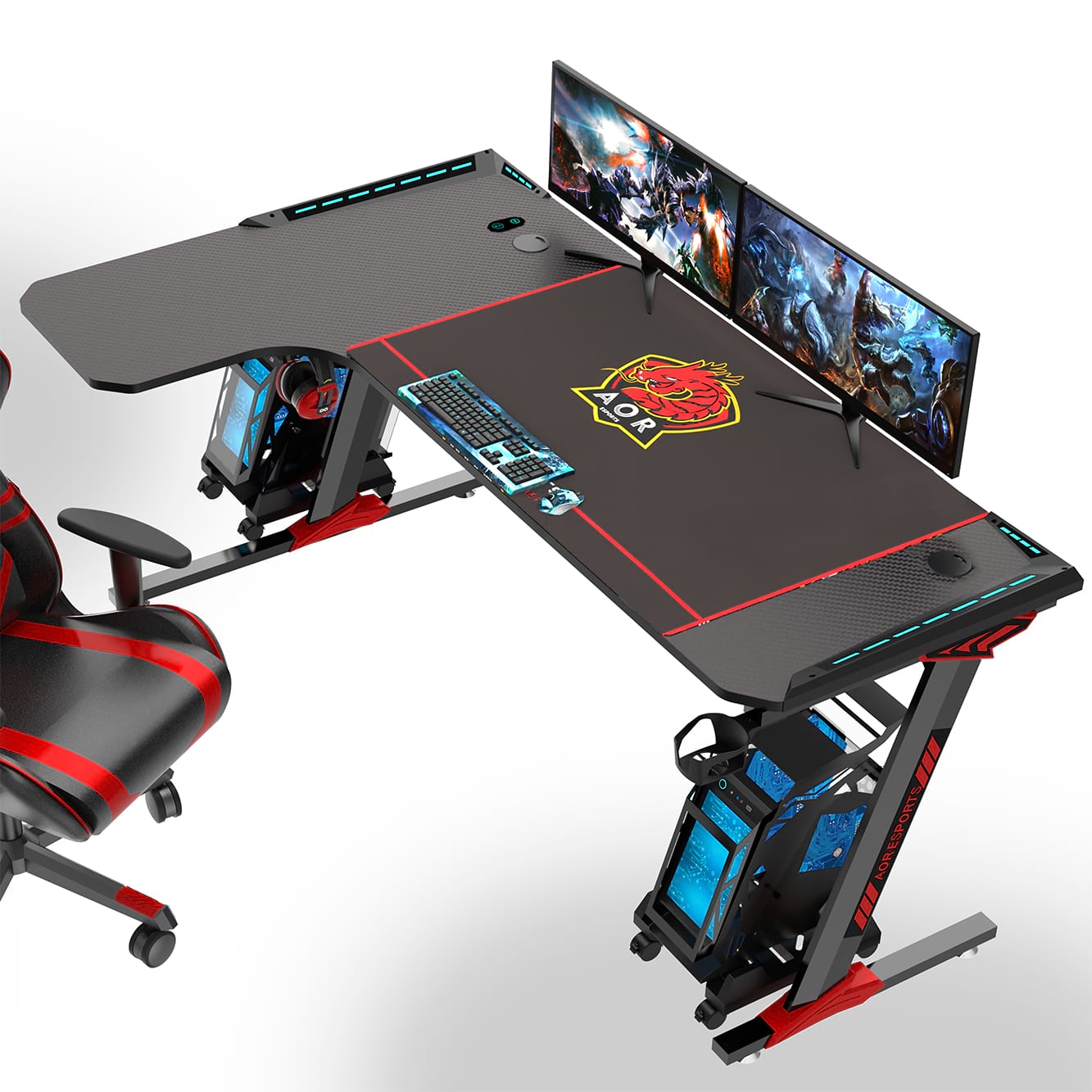 Стол игры доски частицы эргономического дизайна П2 для офиса Л1-7